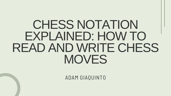 Chess Notation Explained: How to Read and Write Chess Moves